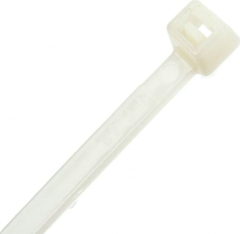 Хомут пластиковый IEK 4.8х400 нейлон кабельный бел. (уп. 100шт) [UHH31-D048-400-100]