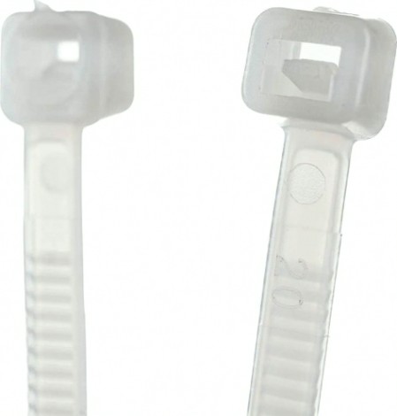 Хомут пластиковый IEK 4.8х500 нейлон кабельный бел. (уп. 100шт) [UHH31-D048-500-100]