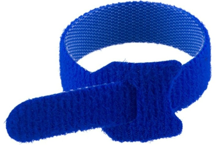 Хомут пластиковый REXANT 150х12 мм, синий многоразовый (упак. 12 шт.) [07-7155]