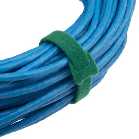 Хомут пластиковый REXANT 150х12 мм, зеленый многоразовый (упак. 12 шт.) [07-7153]