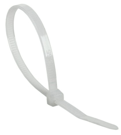 Хомут пластиковый REXANT 150x3,5 мм,белый многоразовый упаковка 100 шт. [07-0159]