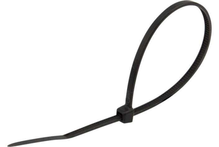 Хомут пластиковый REXANT 200 x2,5мм, черный упаковка 100 шт. [07-0201-4]