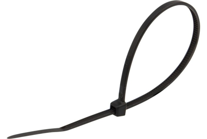 Хомут пластиковый REXANT 250 x4,8мм, черный упаковка 100 шт. [07-0251-5]