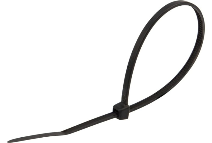 Хомут пластиковый REXANT 300 x4,8мм, черный упаковка 100 шт. [07-1303]