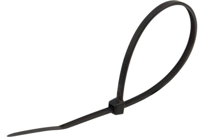 Хомут пластиковый REXANT 450 x7,6мм, черный упаковка 100 шт. [07-0451-8]