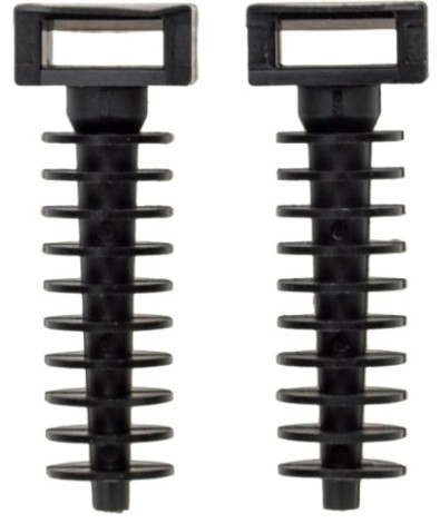 Хомут пластиковый REXANT d=10х40 мм, черный (база), упаковка 100 шт. [07-4512]