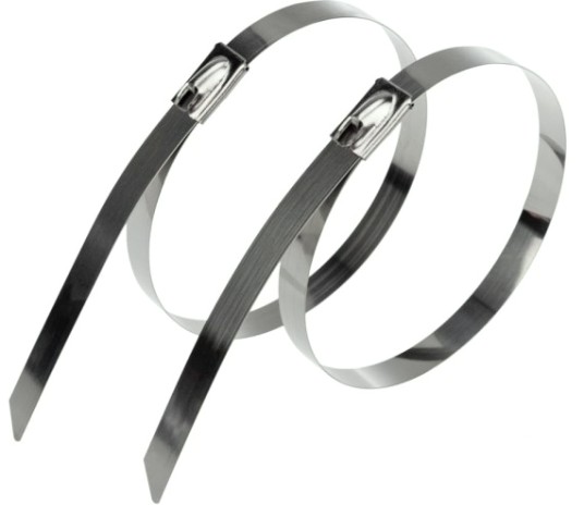 Хомут пластиковый REXANT стальной 300x4,6 мм упаковка10 шт. [07-0308-10]