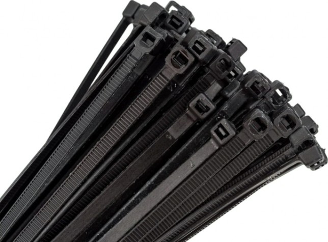 Хомут пластиковый RUCELF СТБ-4х250 нейлоновый черный [СТБ-4х250-Ч]