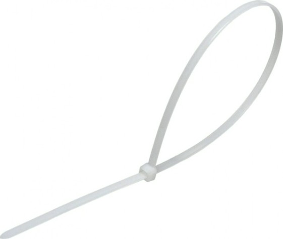 Хомут пластиковый RUCELF СТБ-5х400 нейлоновый белый [СТБ-5х400-Б]