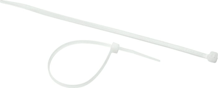 Хомут пластиковый SORMAT JS+ 2,5 х 100 белый 9640017010 [9640017010]