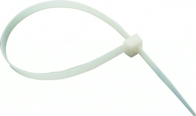 Хомут пластиковый SORMAT JS 3,5 х 150 белый 16015