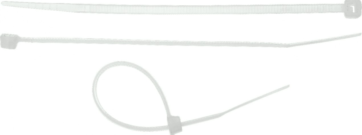 Хомут пластиковый STAYER Professional белые, 3.5х200 мм, 50 шт. [3785-20]