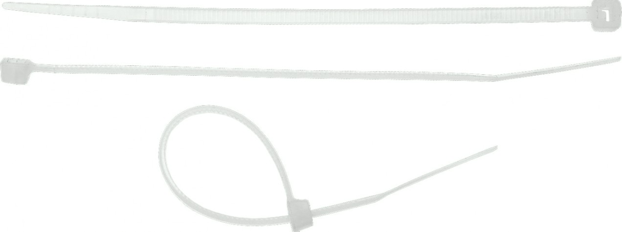 Хомут пластиковый STAYER Professional белые, 3.5х300 мм, 50 шт. [3785-30]