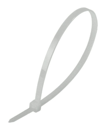 Хомут пластиковый ВИХРЬ 4,8 х 250 (уп.100 шт.) белый [73/9/1/18]
