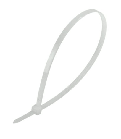 Хомут пластиковый ВИХРЬ 4,8 х 300 (уп.100 шт.) белый [73/9/1/16]
