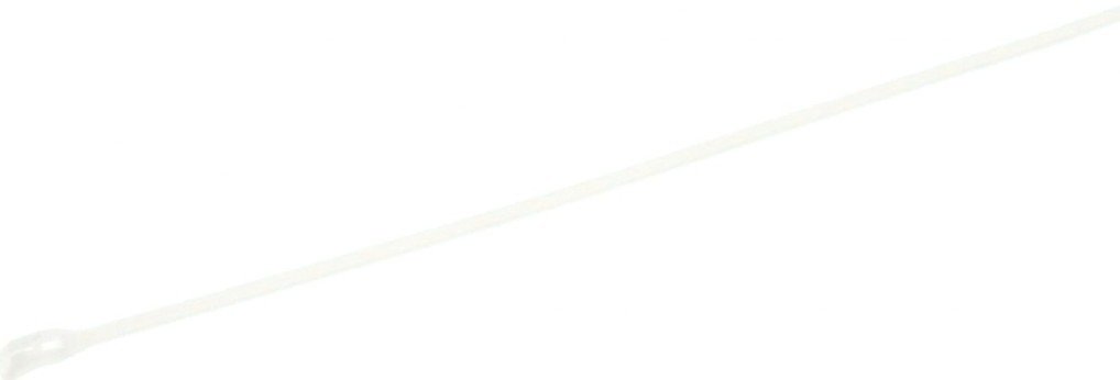 Хомут пластиковый ЗУБР ПРОФЕССИОНАЛ белые кобра, с плоским замком, 4.6х255 мм, 25 шт, [30930-46-255]