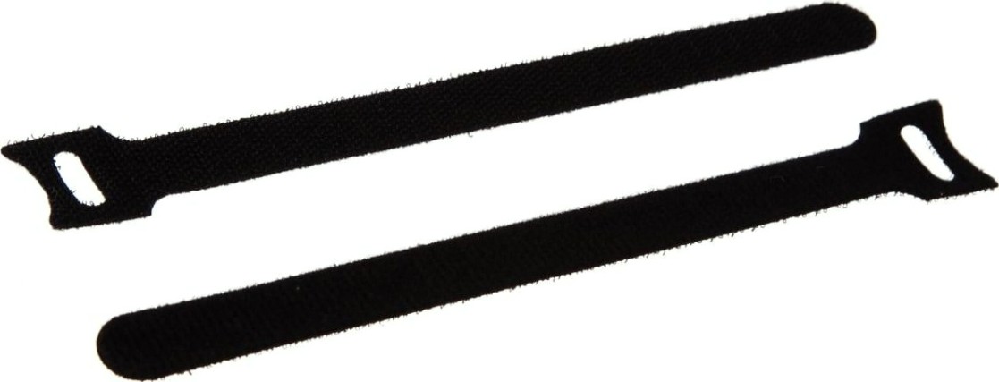 Хомут пластиковый ЗУБР ПРОФЕССИОНАЛ черные велькро, 16х210 мм, 10 шт, нейлоновые, [30932-10]