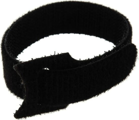 Хомут пластиковый ЗУБР ПРОФЕССИОНАЛ черные велькро, 16х210 мм, 10 шт, нейлоновые, [30932-10]