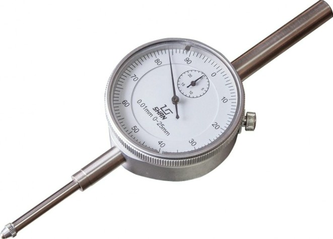 Индикатор часового типа SHAN ИЧ 0 - 25 0,01 с ушком [123779]