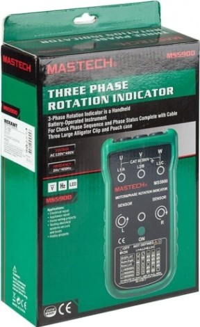 Индикатор чередования фаз MASTECH MS5900 [13-1251]