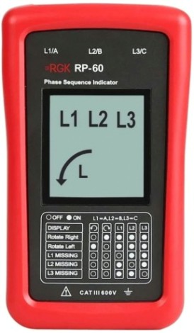 Индикатор чередования фаз RGK RP-60 [755214]