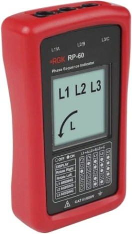 Индикатор чередования фаз RGK RP-60 [755214]