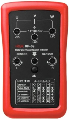 Индикатор чередования фаз RGK RP-69 [755221]