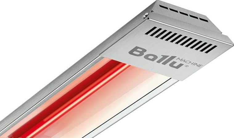 Инфракрасный обогреватель электрический BALLU BIH-T-1.0-E с открытыми тэнами [НС-1135597]