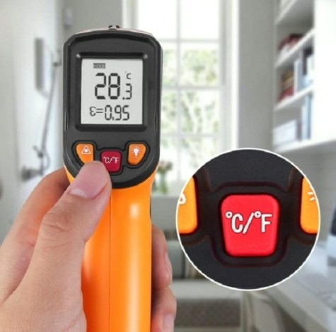 Инфракрасный термометр DEKO CWQ02 [065-0208-1]