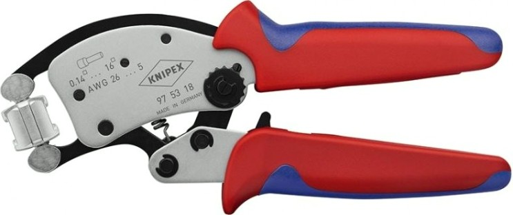 Инструмент для опрессовки кабельных наконечников KNIPEX 975318 [KN-975318]