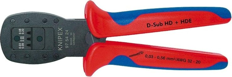 Инструмент для опрессовки кабельных наконечников KNIPEX 975424 [KN-975424]