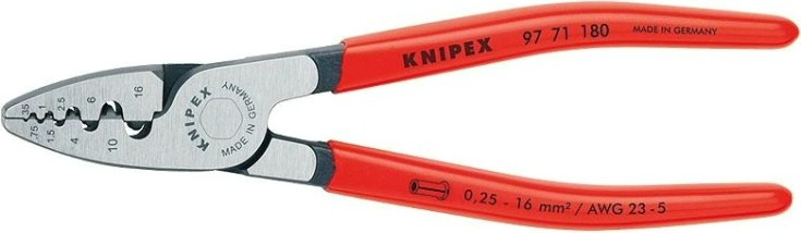 Инструмент для опрессовки концевых гильз KNIPEX 9771180 [KN-9771180]