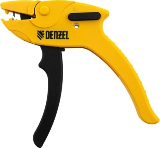 Инструмент для снятия изоляции Denzel 17741 сечением 0,2-6 мм2, функция обрезания проводов