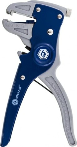 Инструмент для снятия изоляции Кобальт 246-470 клещи автоматические, 0.75-6.0 мм, 180 мм