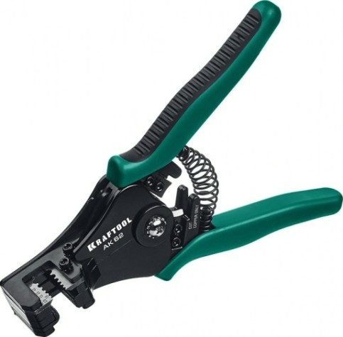 Инструмент для снятия изоляции KRAFTOOL АК-62 полуавтоматический 0.5-6 мм2 [22681]