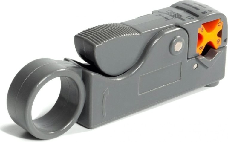 Инструмент для снятия изоляции КВТ КС-332 коаксиальный стриппер [85449]