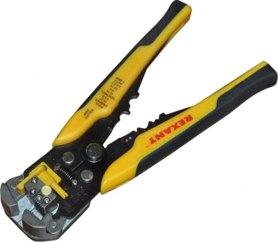 Инструмент для снятия изоляции REXANT HT-766 и обжима наконечников [12-4005]