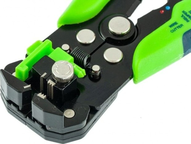 Инструмент для снятия изоляции СИБРТЕХ щипцы зачистки электропроводов, функция обрезания проводов// [17734]