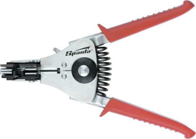 Инструмент для снятия изоляции Sparta 170 мм щипцы, зачистки электропроводов, 1–3,2 мм/ 170мм [177305]