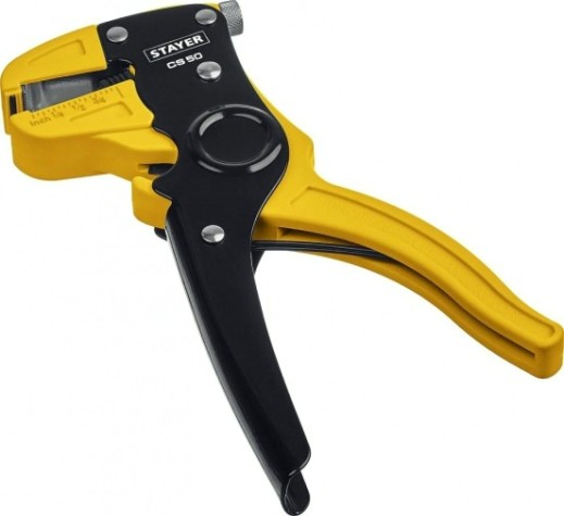 Инструмент для снятия изоляции STAYER CS-50 стриппер автоматический, 0.2-6 мм2, professional [22636_z01]