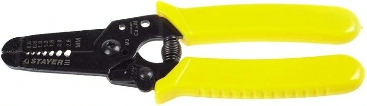 Инструмент для снятия изоляции STAYER PS-26 стриппер многофункциональный, 0.6-2.6 мм, professi [2265-17]