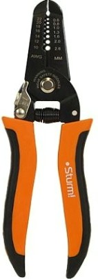 Инструмент для снятия изоляции Sturm 1020-03-W170 0.6-2.6 мм2, 170мм Инструмент для снятия изоляции Sturm 1020-03-W170 0.6-2.6 мм2, 170мм