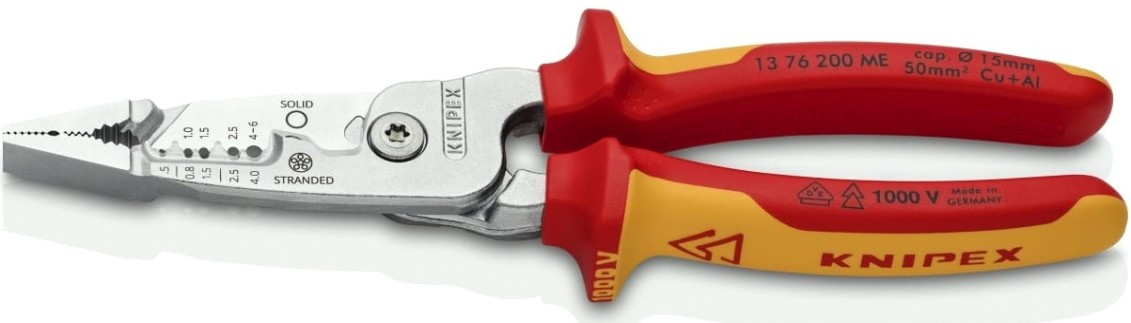Инструмент для удаления изоляции KNIPEX KN-1376200ME диэлектрические ручки