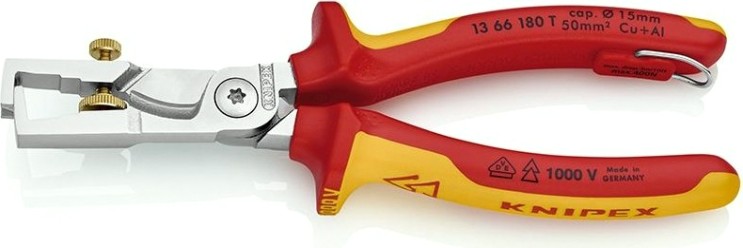 Инструмент для удаления изоляции KNIPEX StriX 1366180T [KN-1366180T]