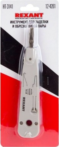 Инструмент для заделки и обрезки витой пары 110 REXANT HT-3141 [12-4201]