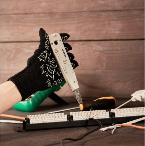 Инструмент для заделки и обрезки витой пары 110 REXANT HT-3141 [12-4201]