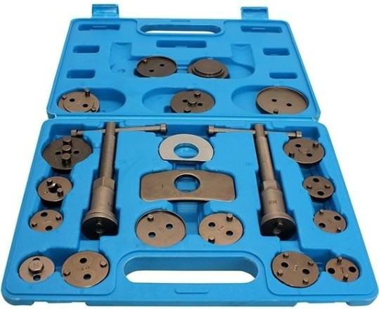 Инструмент сведения тормозных цилиндров AE&T TA-B1013 (21 предмет) Инструмент сведения тормозных цилиндров AE&T TA-B1013 (21 предмет)