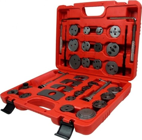 Инструмент сведения тормозных цилиндров AE&T TA-B1015 (35 предметов) Инструмент сведения тормозных цилиндров AE&T TA-B1015 (35 предметов)
