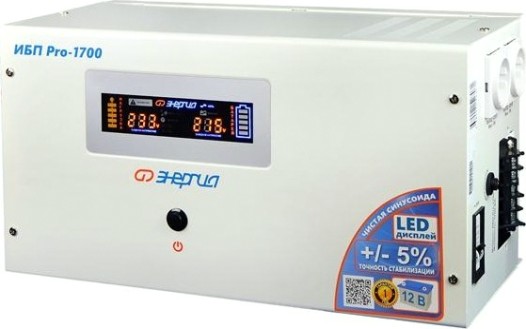 Источник бесперебойного питания ЭНЕРГИЯ Pro 1700 [Е0201-0030]