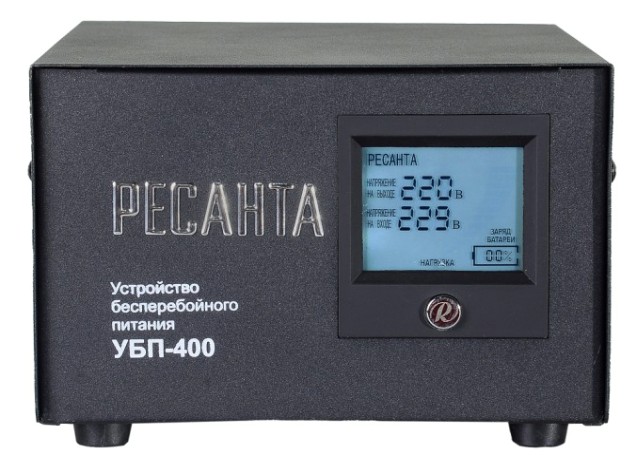 Источник бесперебойного питания Ресанта УБП-400 [61/49/3]
